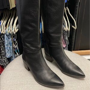 Franco Sarto knee high leather boots